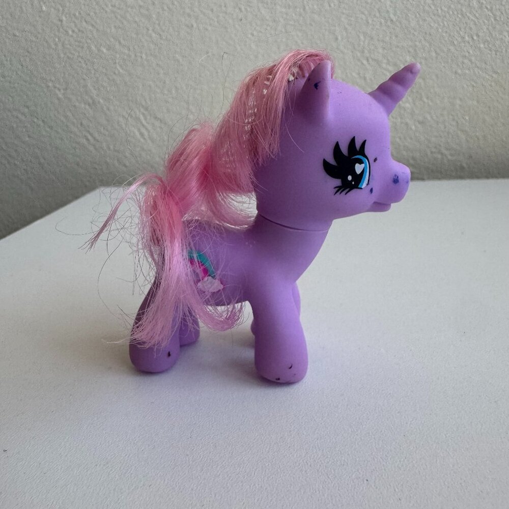 2010 My Little Pony Purple Unicorn Figure